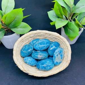 Blue Apatite Palmstones